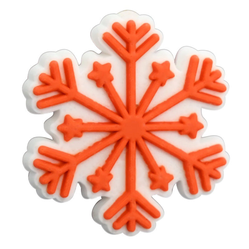 Wholesale   Random 100pcs  Snowman Snowflake Ballpoint Pen Beads